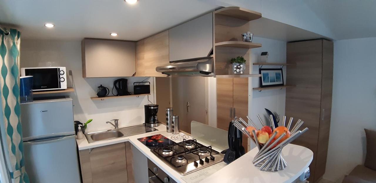 Mobil Home 6 Places Climatise Сен-Жан-де-Мон Екстериор снимка
