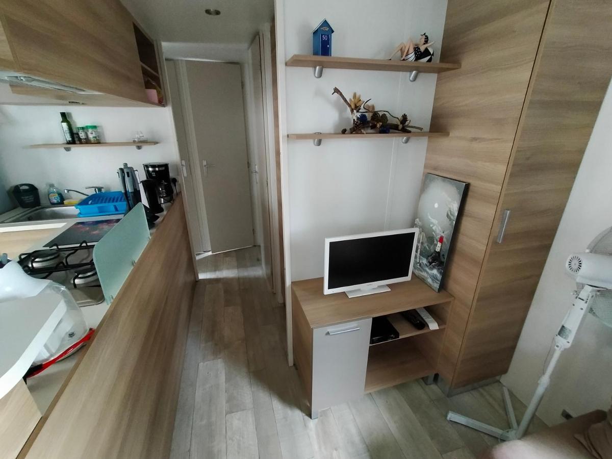 Mobil Home 6 Places Climatise Сен-Жан-де-Мон Екстериор снимка